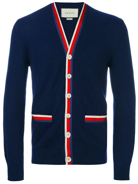 gucci collegiate cardigan sweater